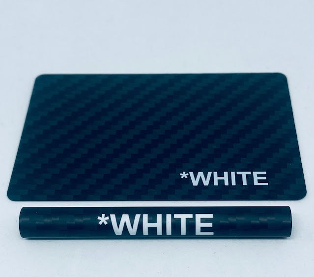 OFF WHITE card and tube